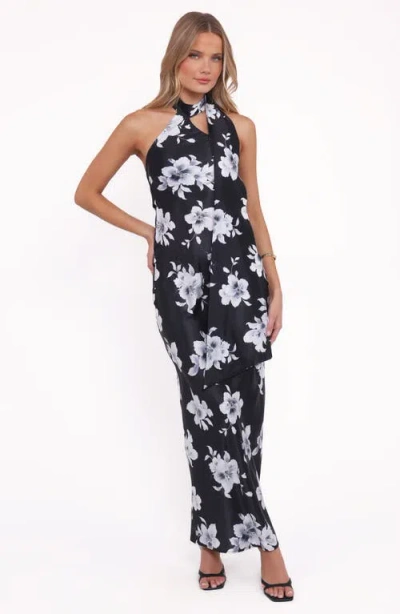 Petal And Pup Petal & Pup Freida Maxi Halter Dress In Black