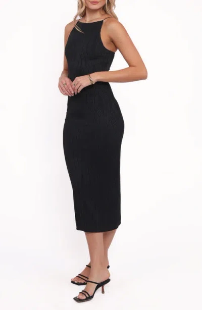 Petal And Pup Petal & Pup Moira Sleeveless Midi Dress In Black