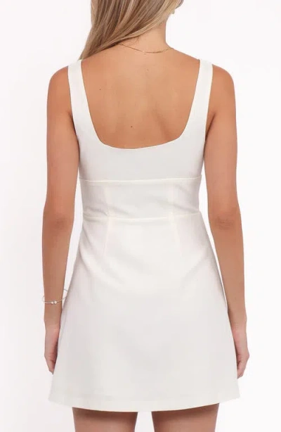 Petal And Pup Petal & Pup Emer Bow Sleeveless Minidress In White