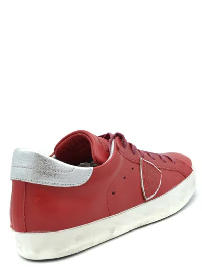 Philippe Model Sneakers In Red