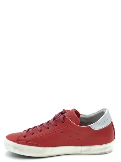 Philippe Model Sneakers In Red