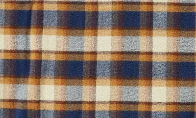 Pendleton Wool Motor Robe Blanket & Carrier In Blue