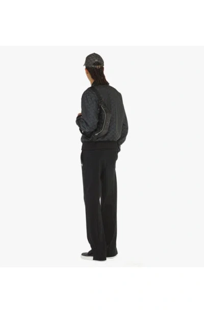 Mcm Fursten Zipped Medium Belt Bag In Black