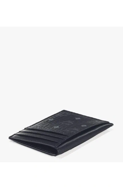 Mcm N/s Card Case In Black