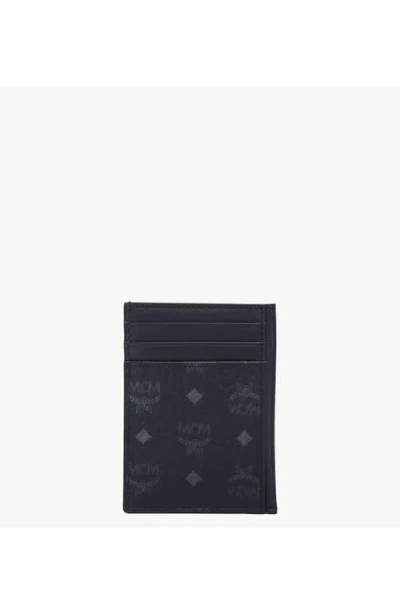 Mcm N/s Card Case In Black