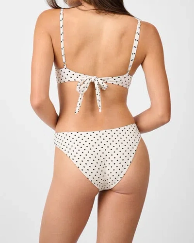 Weworewhat Full Coverage Underwire Bikini Top In White