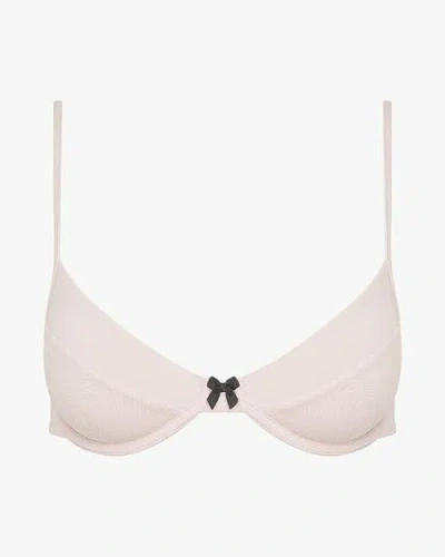 Weworewhat Full Coverage Underwire Bikini Top In White