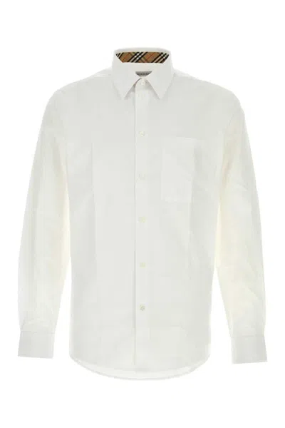 Burberry Sherfield Shirt And Blouse White In White