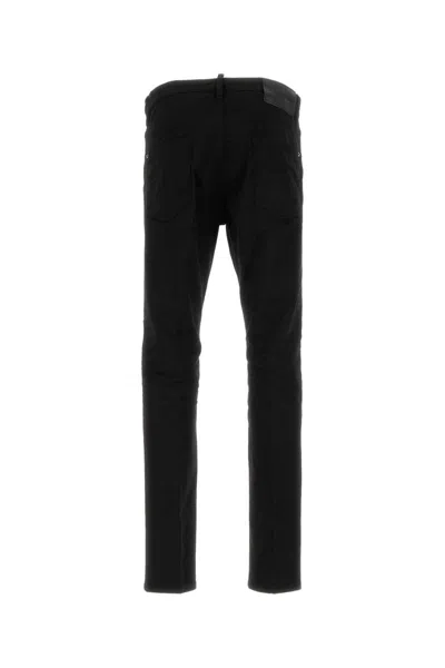 Dsquared2 Dsquared Black Stretch Denim Cool Guy Jeans In Black
