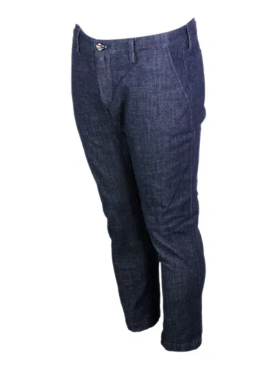 Jacob Cohen Trousers In Blue