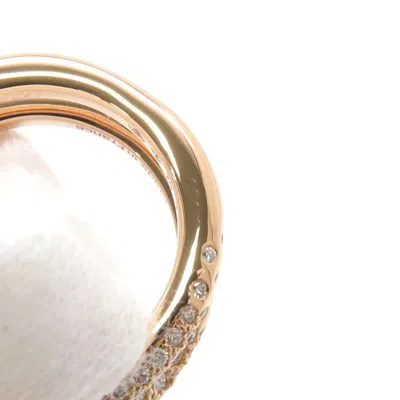 Pre-owned Hermes Pink Gold Pink Gold (18k) Band Ring ()