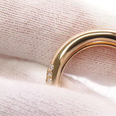 Pre-owned Hermes Pink Gold Pink Gold (18k) Band Ring ()