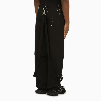 Givenchy Trousers With Removable Bottoms In Black