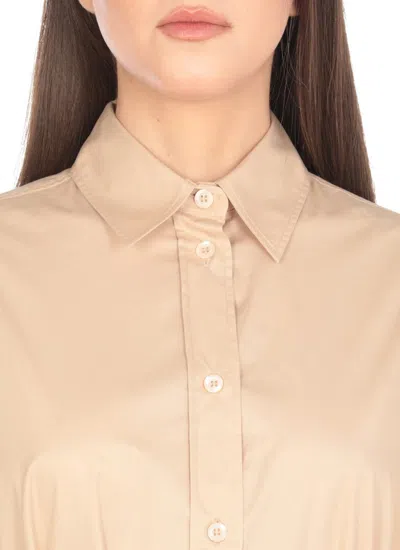 Peserico Dresses In Neutral