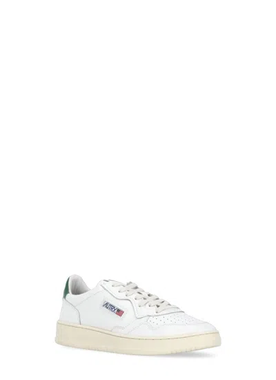 Autry Low-top Sneakers With Multicolor Logo In White