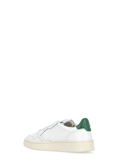 Autry Low-top Sneakers With Multicolor Logo In White