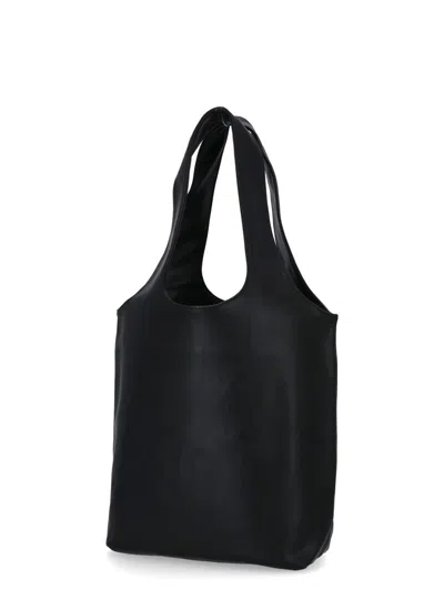 Apc Knitted Turtleneck Dress With Cut Out Detail In Black