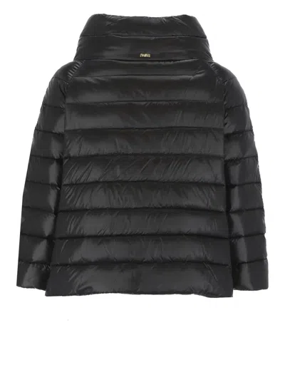 Herno Sofia Quilted Down Jacket In Black