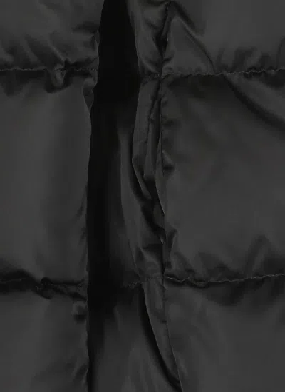 Herno Quilted Down Jacket With Hood In Black