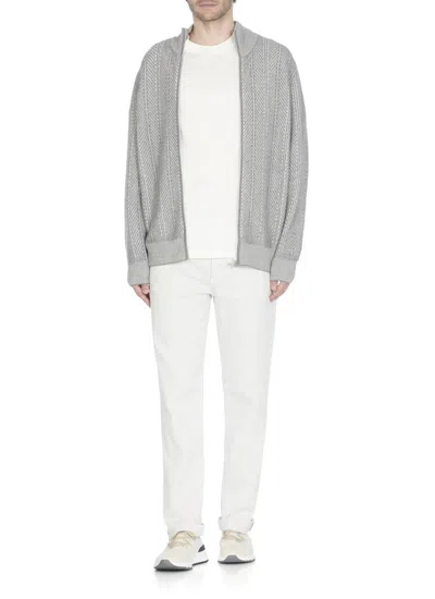 Brunello Cucinelli Ivory Cucinelli Cotton Sneakers In Neutral