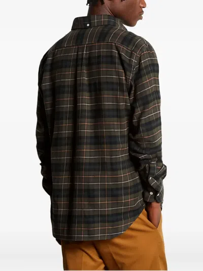 Hartford Checked Button-down Shirt In Multi