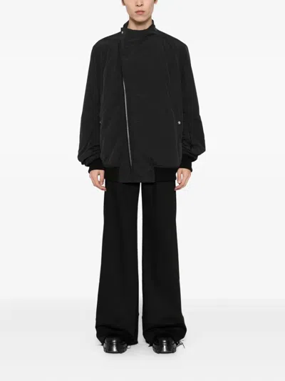 Rick Owens Hollywood Flight Puffer Jackets Black In Black