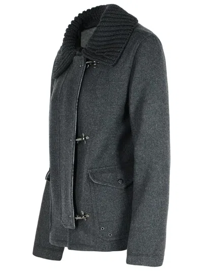 Fay Abrigo Midi - Gris In Gray