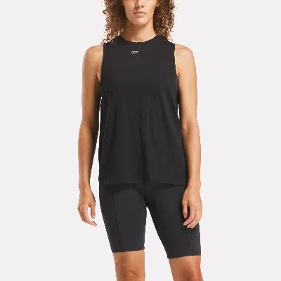 Reebok Women's Burnout Muscle Tank Top In Black