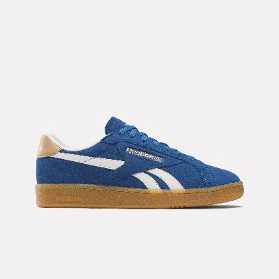 Reebok Round Toe Low-top Casual Shoes In Blue