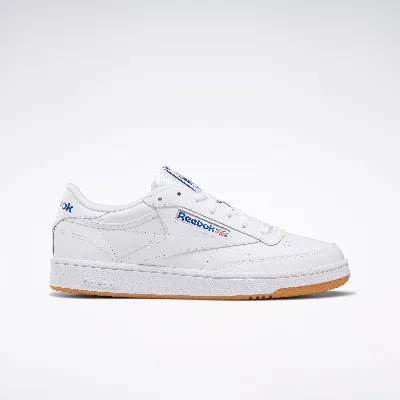 Reebok Club C 85 Leather Sneakers In White
