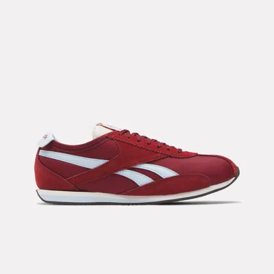 Reebok R400 Shoes In Burgundy