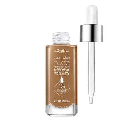 L'oreal Ladies True Match Hyaluronic Tinted Serum Foundation Make 1 oz Cool Deep 7.5-8.5 Makeup 0712