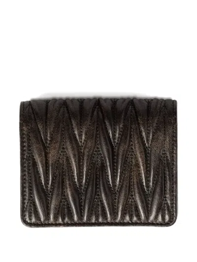 Miu Miu Wallet Accessories In Brown