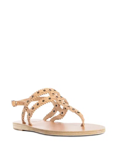 Ancient Greek Sandals Vesta Studded Sandals In Multi