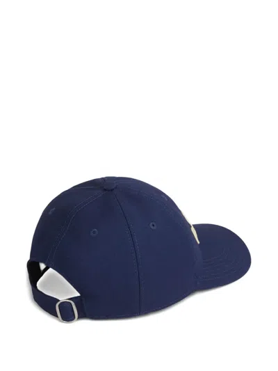 Off-white Script-logo Baseball Cap In Blue