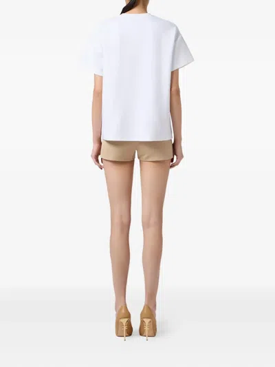 Elisabetta Franchi Sweater In White