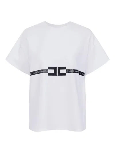 Elisabetta Franchi Sweater In White