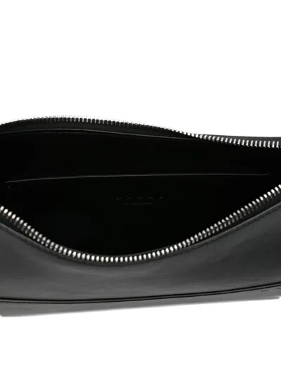 Marni Versatile Shoulder Bag Adjustable Strap In Black