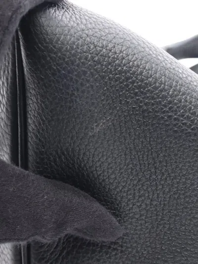 Pre-owned Hermes 2021 Picotin Lock Pm Handbag In Black