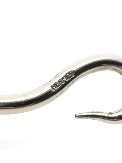 Pre-owned Hermes Jumbo Choker 手链（2000年代典藏款） In Red