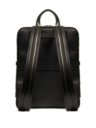 Lancel Enveloppe Flap Backpack In Black