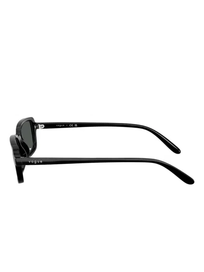Vogue Eyewear Rectangle-frame Sunglasses In Black