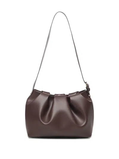 Themoirè Lara Vegan Fabric Handbag In Black