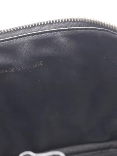 Pre-owned Chanel 2002-2003 Coco-mark Vanity Bag In Black