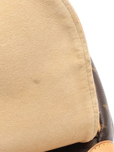 Pre-owned Louis Vuitton 2007 Monogram Beverly Mm Shoulder Bag In Brown