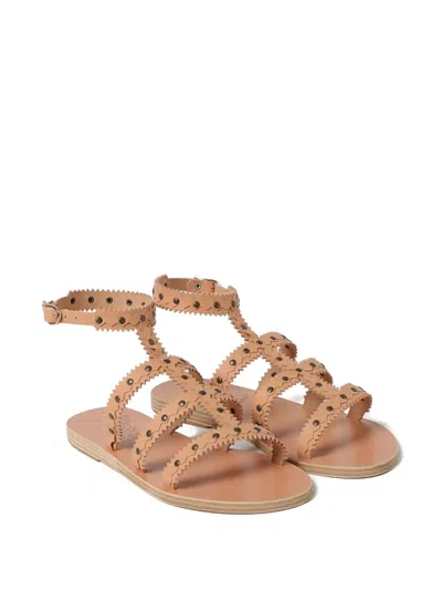 Ancient Greek Sandals Maska Studded Sandals In Multi