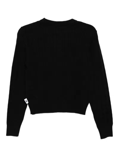 Chocoolate Logo-embroidered Jumper In Black