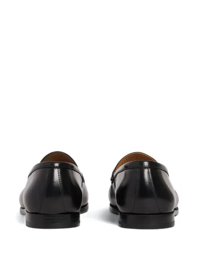 Fursac Leather Loafers In Black