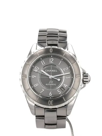 Pre-owned Chanel 2010s J12 39mm In Gray