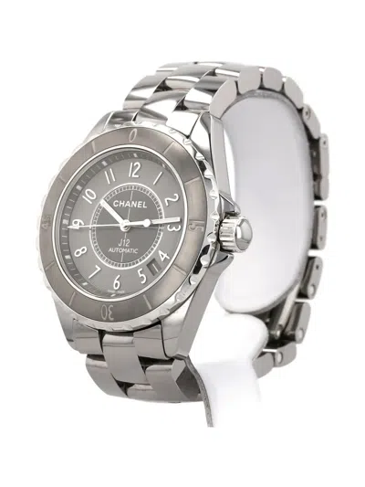 Pre-owned Chanel 2010s J12 39mm In Gray